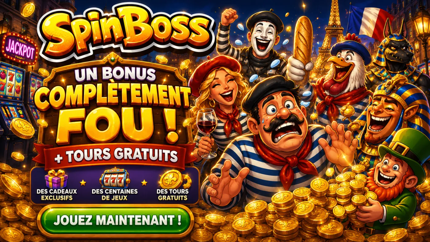 Spinboss casino â bonus de bienvenue 100% jusquâĂ 500 ⏠+ 200 free spins